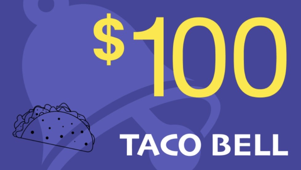 Tacobell Gift Card